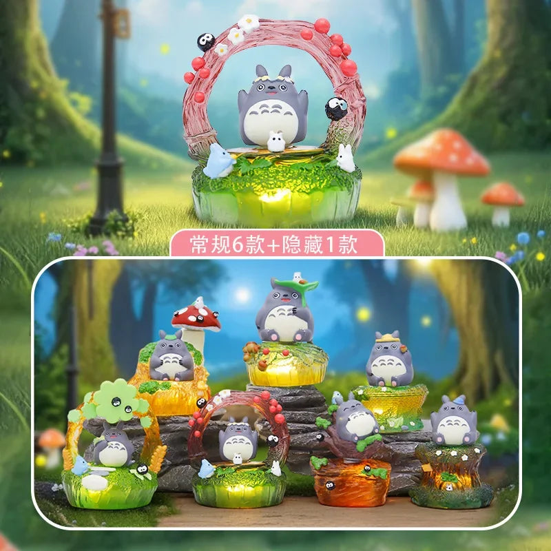 2025 New Miyazaki Hayao Anime Fairy Tale Surprise In The Wheat Field Blind Box Desktop Toy Children'S Collection Gift
