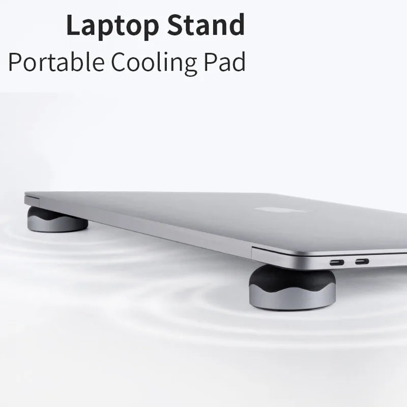 Laptop Stand Magnetic Portable Cooling Pad For MacBook Cool Ball Heat Dissipation Skidproof Pad Cooler Stand for Hagibis