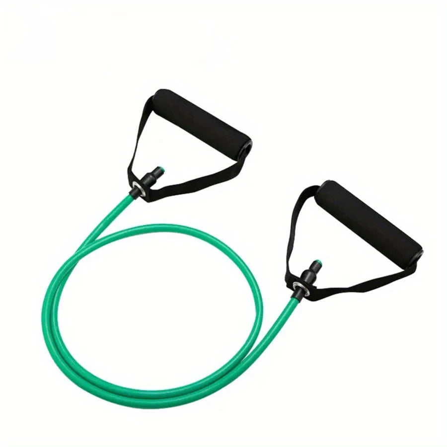 4-Level Resistance Band with Handles - Adjustable Strength Training Tube