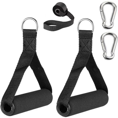 Gym Resistance Bands Accessories Handles Anti-slip Grip