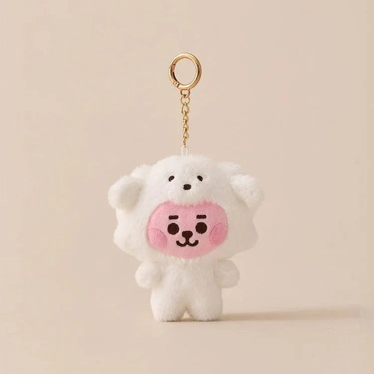 2025 New Bt21Ed Kawaii Plush Cosplaycosp Plush Toy Doll Keychain Cute Cartoon COOKY SHOOKY MANG Plush Pendant Bag Accessories