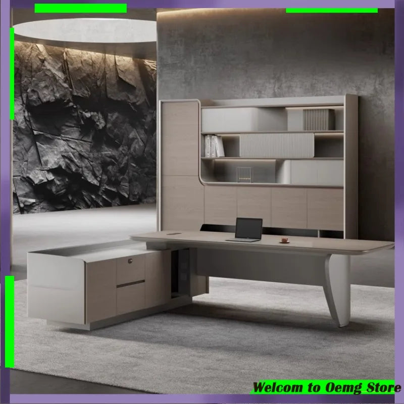 Contemporary Gaming Office Desk Luxury Modern