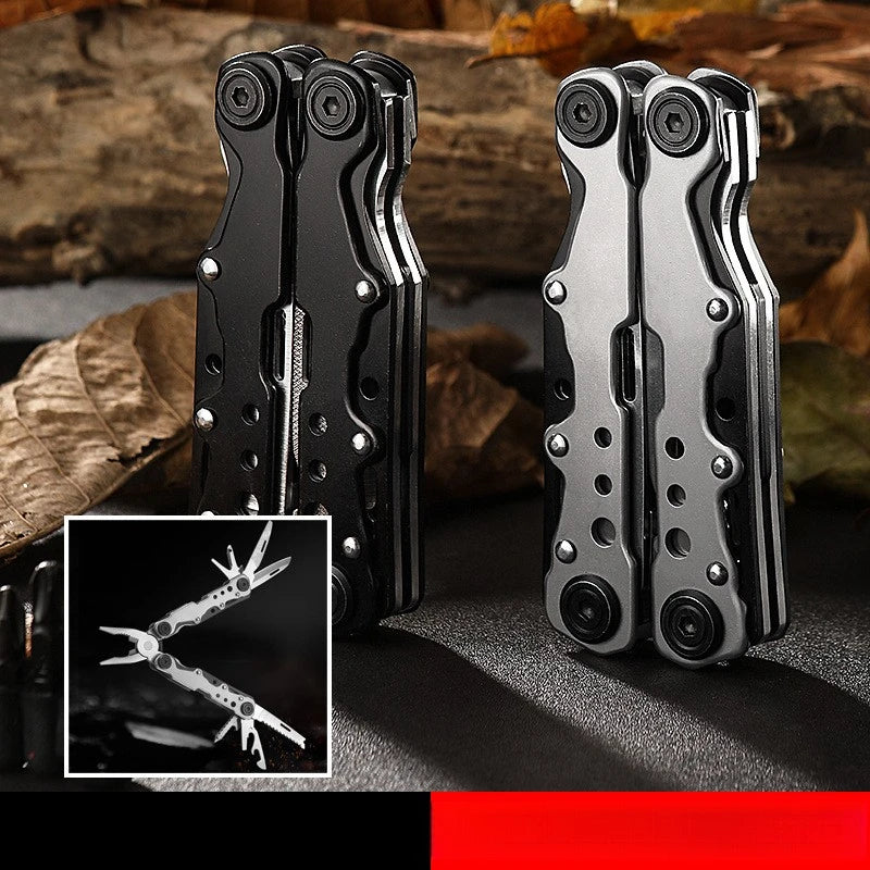 Multifunctional pliers mini tool pliers steel folding pliers multi-purpose knife pliers emergency outdoor home portable