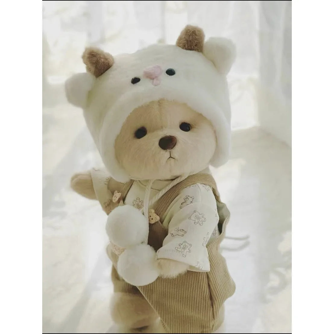 Handmade Cute Teddy Bear Long Plush High Quality Teddy