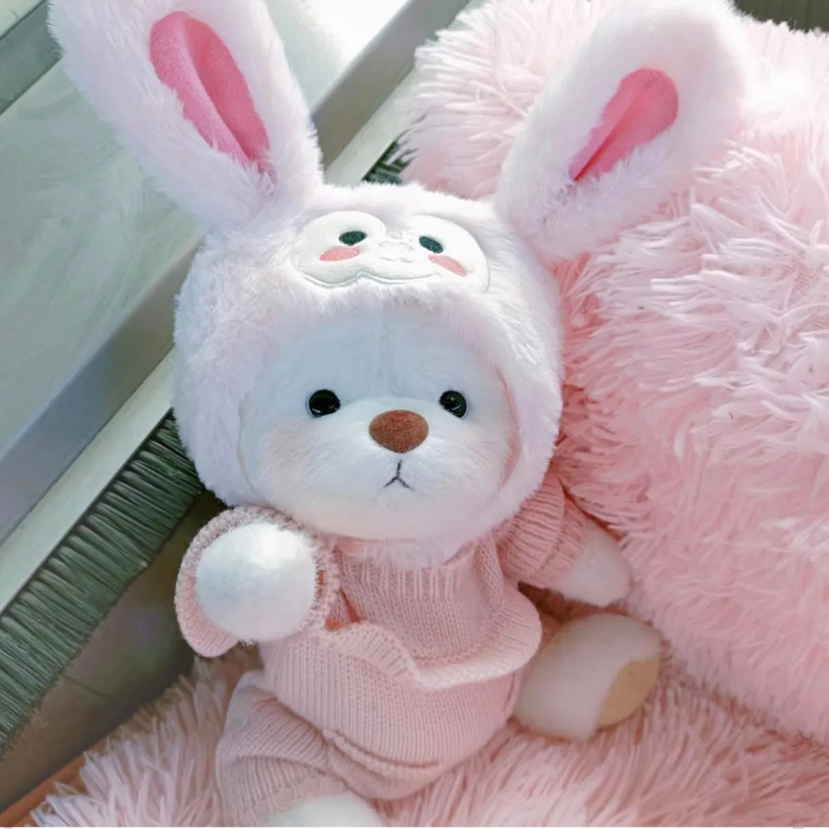 Handmade Cute Teddy Bear Long Plush High Quality Teddy