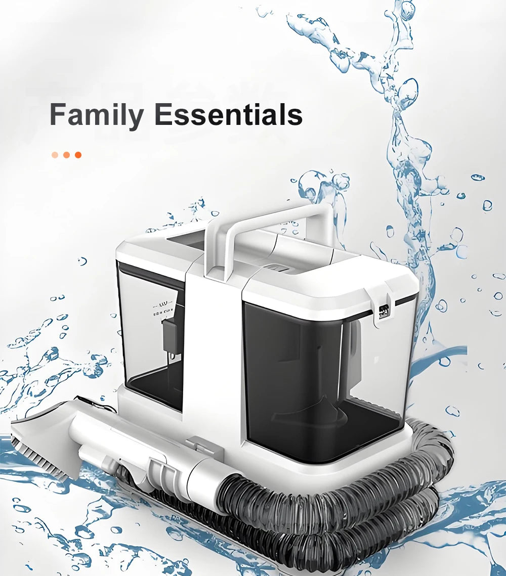 All-in-One Household Carpet Curtain Vacuum Cleaner Multifunctional Fabric Cleaning Machine Sofa Vacuuming Wash Machine