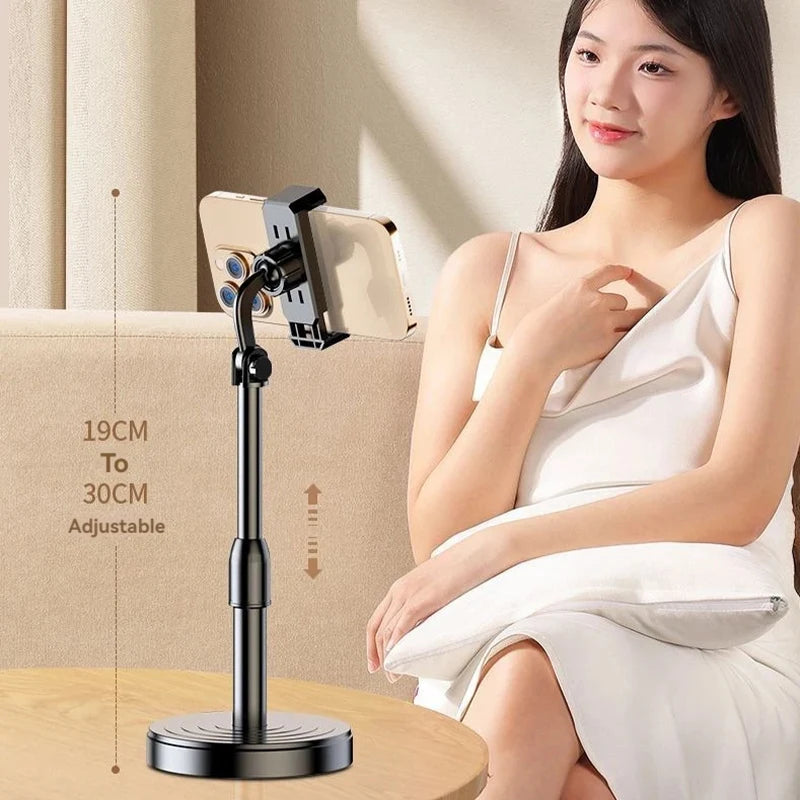 Desktop Tripod for Phone Smartphone Iphone with Phone Holder Stand Bracket Tripe for Mobile Telefoon Statief Stand Table