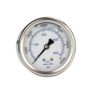 Pressure Washer Gauge with M14 Quick Connect Pressure Gauge for High Pressure Washer Car Wash- Machine Pump