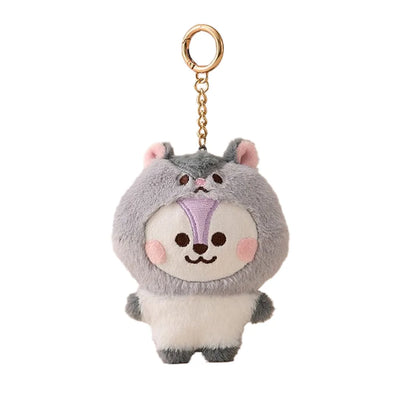 2025 New Bt21Ed Kawaii Plush Cosplaycosp Plush Toy Doll Keychain Cute Cartoon COOKY SHOOKY MANG Plush Pendant Bag Accessories