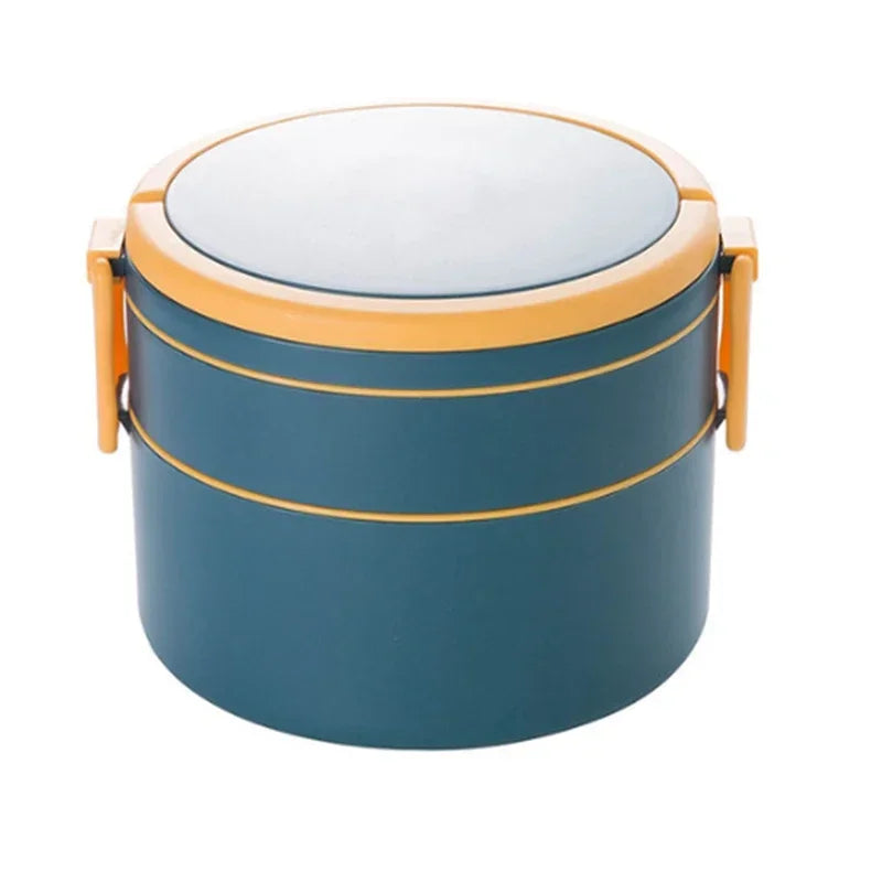 Kitchen Microwave Heating Portable Lunch Box Household Refrigerator Crisper Fruit Lunch Box Essential For Office Staff