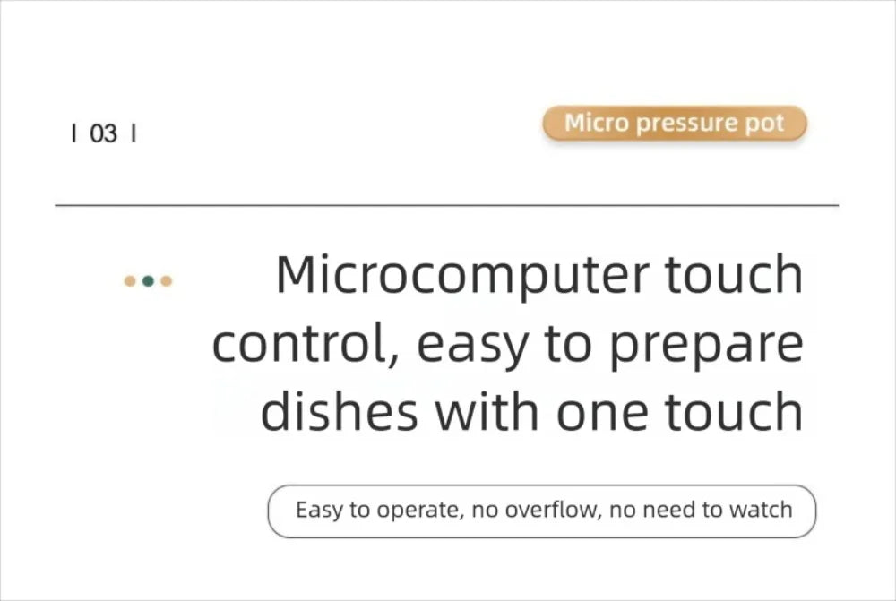 Easy 20cm Micro Pressure Cooker 2 L Non Stick Pressure Cooking Pot Quick Heating Anti-overflow Soup Stew Pot Household