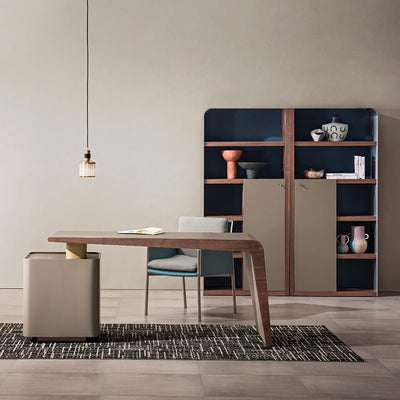 Stylish Ergonomic Office Desk Spacious Standing Table European Design Perfect Productivity Comfort Escritorio Home Decoration