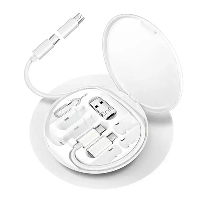 Multi USB Type C to C 60W Charging Adapter Cable Kit USB C to Lighting Conversion Set USB A & Type C to Micro/Type C/Lighting