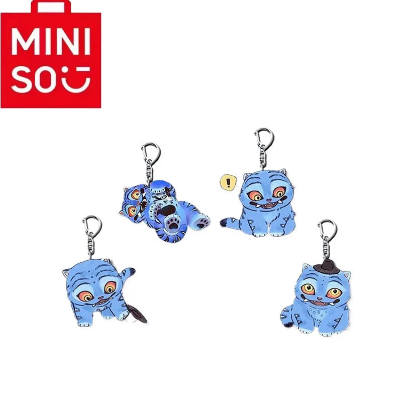 2025 New Miniso Co branded SeriesTreasuringU New Kpop Demon Plush Toys Game Hunters Tiger Stuffed Toy Doll Birthday Gifts