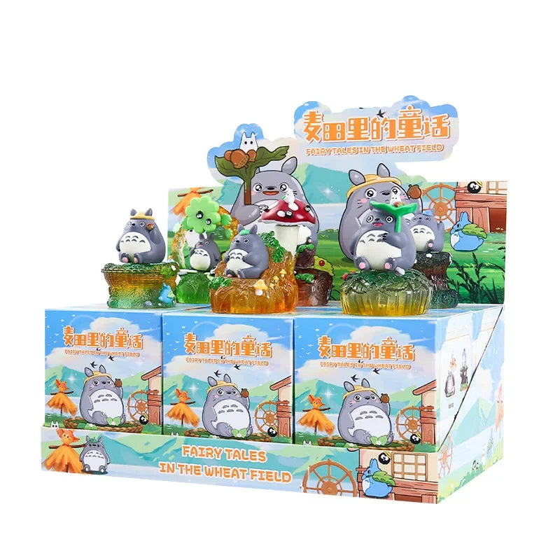 2025 New Miyazaki Hayao Anime Fairy Tale Surprise In The Wheat Field Blind Box Desktop Toy Children'S Collection Gift