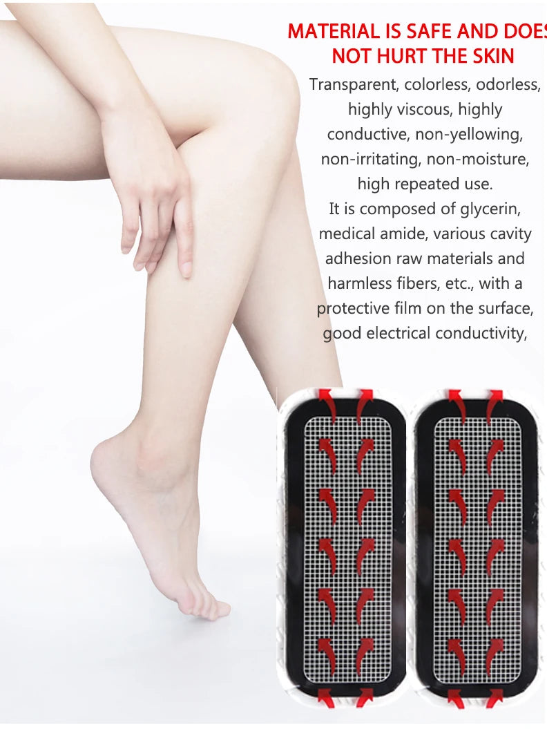 Hydrogel Fitness Pads - Replacement Gel Stickers for Ab Trainers