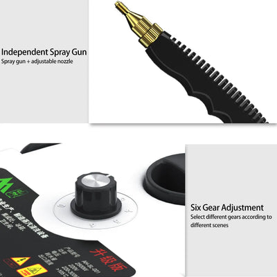 2500W 110V 220V High Pressure And Temperature Steam Cleaner For  Air Conditioning Kitchen Hood Car Cleaner With Water Tank