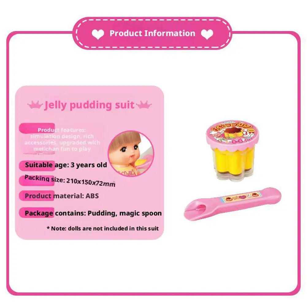 2025 Hot Pudding Feeding Toys Gifts Party Surprise Favours For Girls Family Interactive Dolls Accessories Toy Gift Party Favours