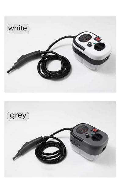 Steam cleaner, 3-level adjustable handle, 15-year heating element, 1.2-liter tank, portable steam cleaner for cleaning with 12 a