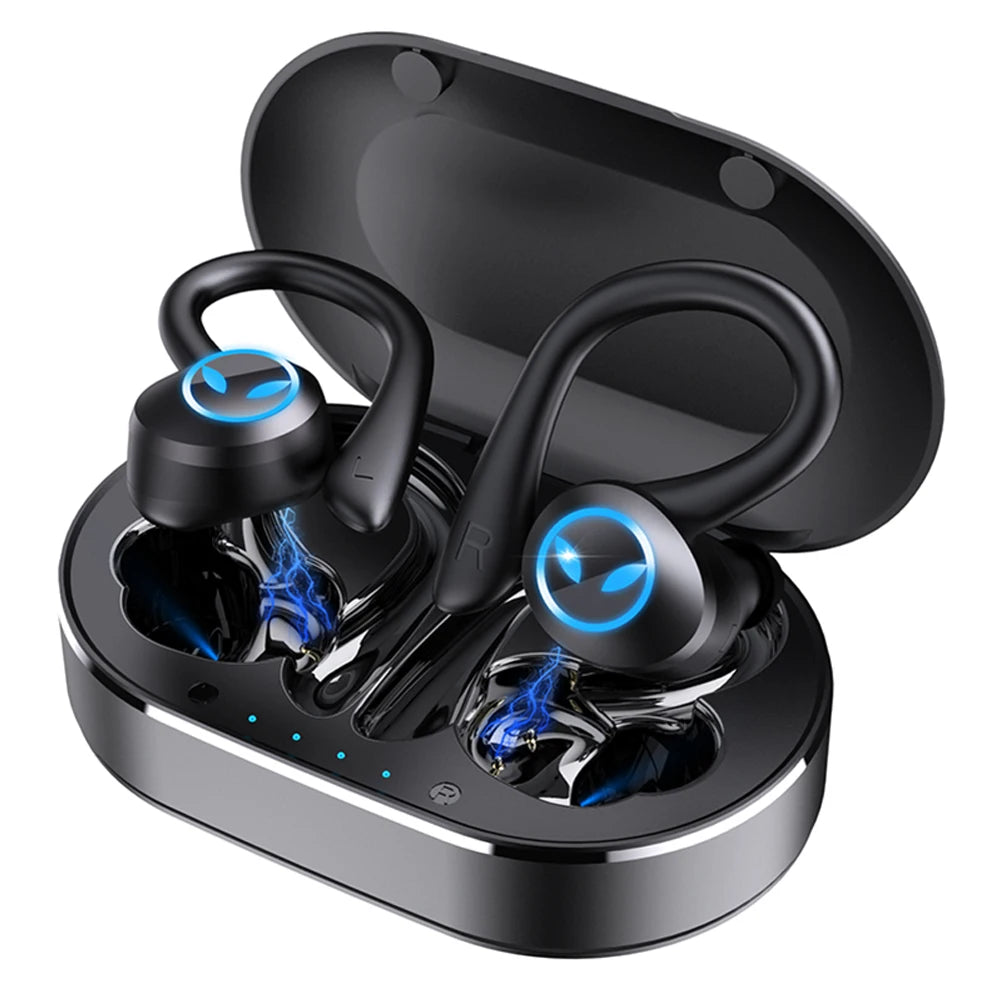 Q25 Wireless Headphone Sport Bluetooth 5.1 Headphones HiFi 9D Bass Stereo Earphone Headset with Microphone for iPhone Workout