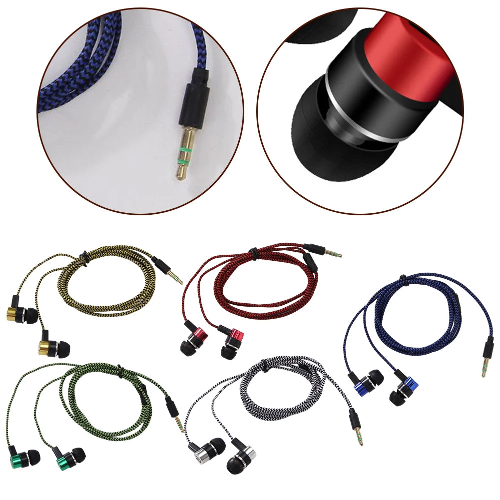 3.5mm In-Ear Wired Headphone 2 Basic Box Bass