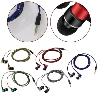 3.5mm In-Ear Wired Headphone 2 Basic Box Bass