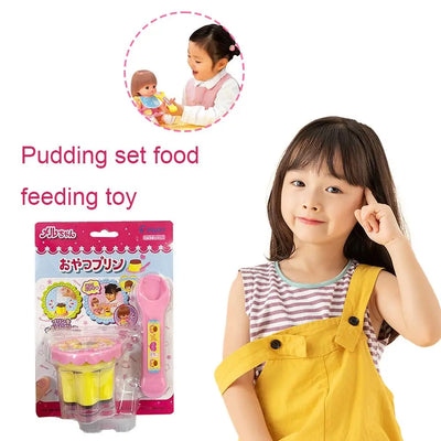 2025 Hot Pudding Feeding Toys Gifts Party Surprise Favours For Girls Family Interactive Dolls Accessories Toy Gift Party Favours