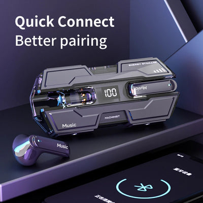 Wireless  Bluetooth earphones TWS  Touch Headset Sports Stereo Gaming Headset With Microphone For Universal Gaming