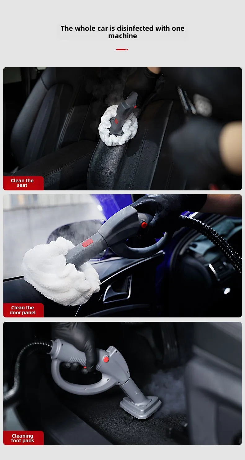 SGCB New Grid Multifunctional Steam Cleaner Fume Cleaner High Temperature and High Pressure Commercial Vehicle Cleaner Household