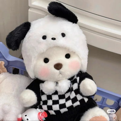 Handmade Cute Teddy Bear Long Plush High Quality Teddy