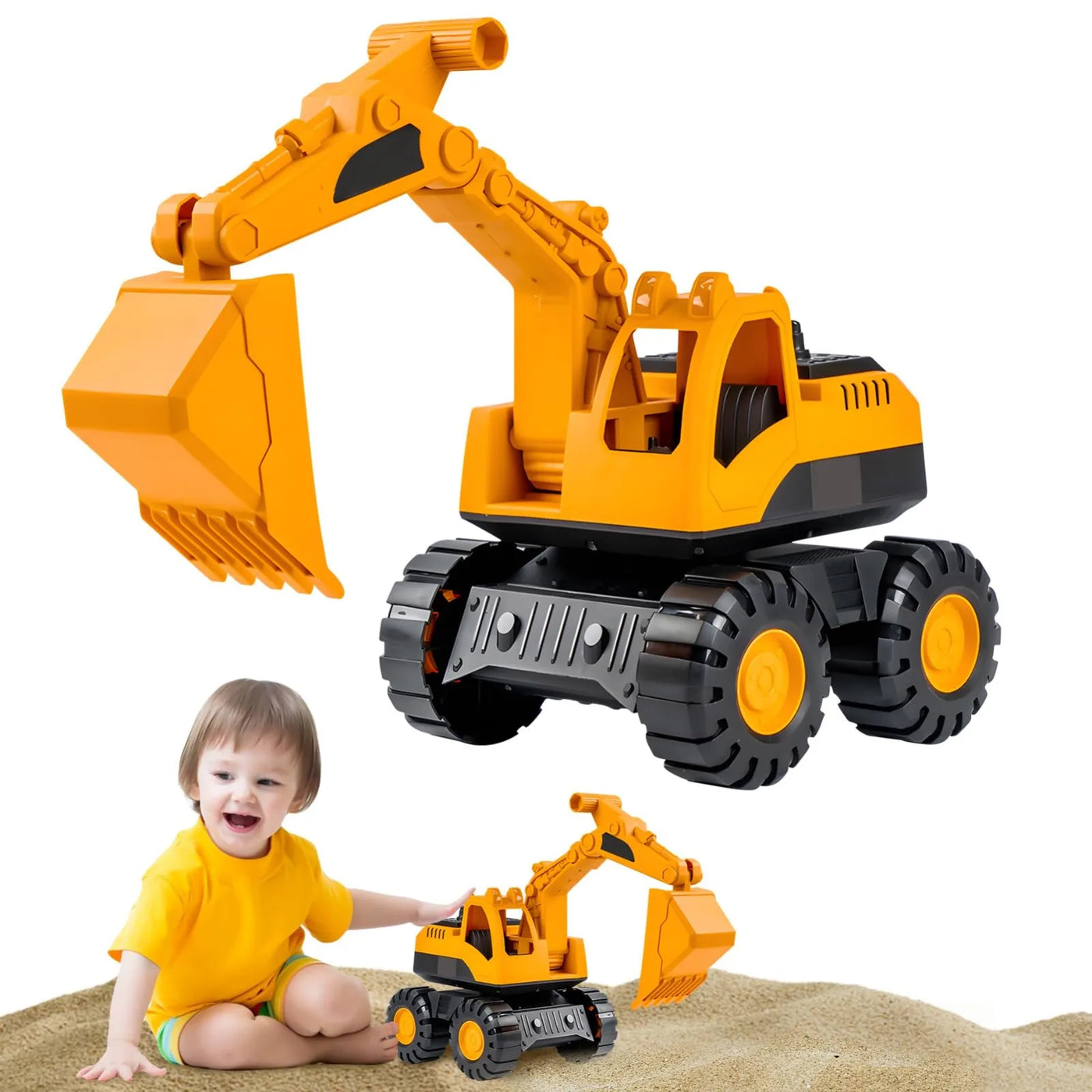 2025 Cartoon Funny Friction Powered Toy Cars Push And Vehicles, Engineering Car Military Car Fire Truck Truck Toys Boys Gift
