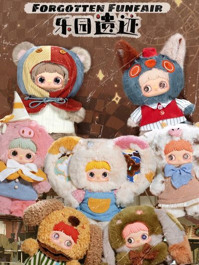 2025 Hi toy Maymei Forgotten Fun Fair 400% Trendy Blind Box Toys Plush Doll Girl Birthday Surprise Ornament Decoration Gift