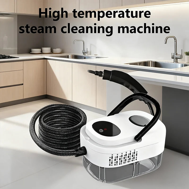 Screen Display High Temperature Steam Cleaner for Household Kitchen Range Hood Air Conditioner Fast Heating Compact Easy to Use