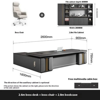 Bedroom Luxury Modern Boss Office Desk