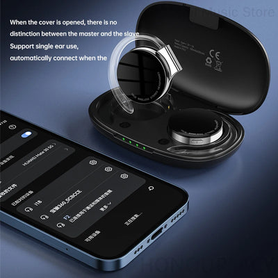 Open Ear Headphones TWS Noise Cancelling Headphones Bluetooth Earpiece Bluetooth Headset Runnning Headphones Workout Headphones