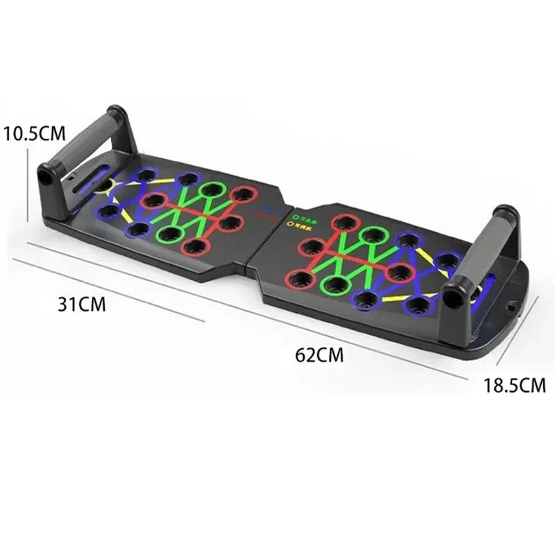 Push Up Board - Color-Coded Fitness System for Perfect Form