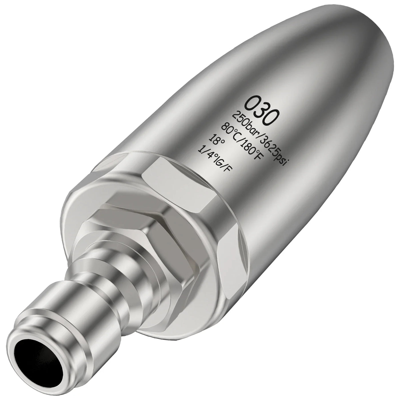 Car Wash Accessories Pressure Washer 3625 PSI Max Rotating 360 Pressure Washer Turbo Nozzle With 1/4 Quick Connect Rust Removing