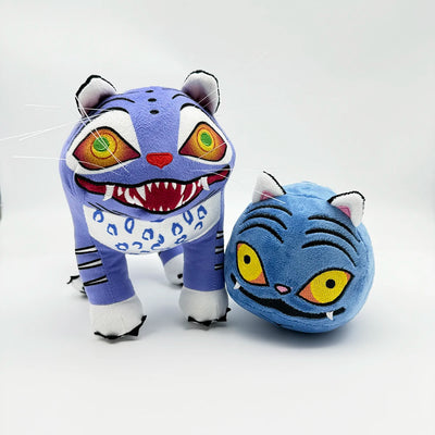2025 New TreasuringU New Kpop Demon Plush Toys Game Hunters Tiger Stuffed Toy Doll Birthday Gifts