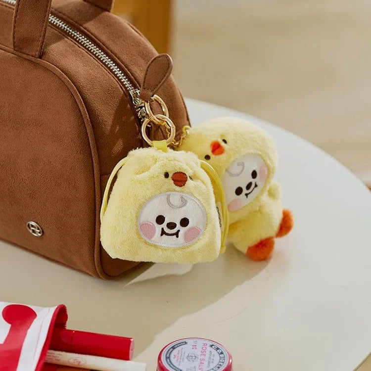 2025 New Bt21Ed Kawaii Plush Cosplaycosp Plush Toy Doll Keychain Cute Cartoon COOKY SHOOKY MANG Plush Pendant Bag Accessories
