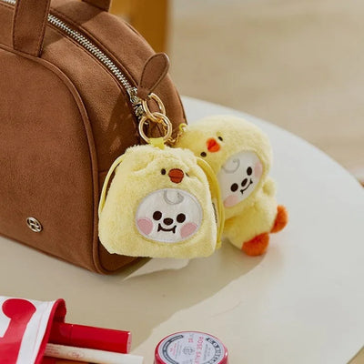 2025 New Bt21Ed Kawaii Plush Cosplaycosp Plush Toy Doll Keychain Cute Cartoon COOKY SHOOKY MANG Plush Pendant Bag Accessories
