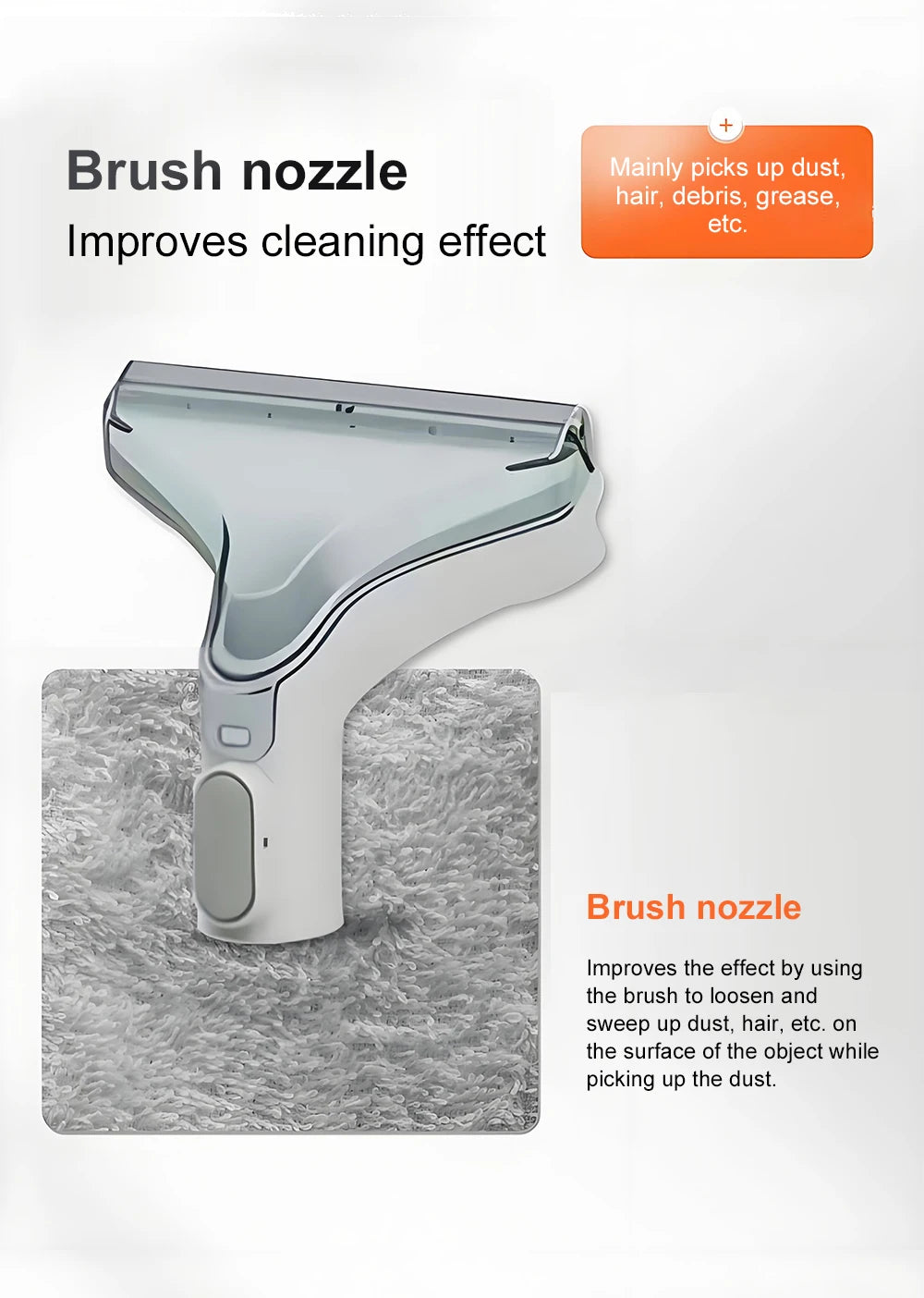 All-in-One Household Carpet Curtain Vacuum Cleaner Multifunctional Fabric Cleaning Machine Sofa Vacuuming Wash Machine