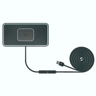 15W Wireless Charger Pad Car Fast Charging Phone Stand Dock For Phone Car Wireless Charging Launch Pad
