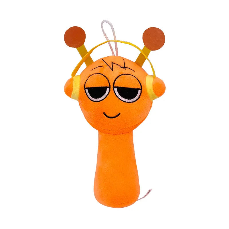 2025 Soft Doll Toy (9 Inch) Cartoon Red Ice Sprunki Games Plushies Toy Baby Rag Doll Birthday Gift Christmas Plush Toy Gift