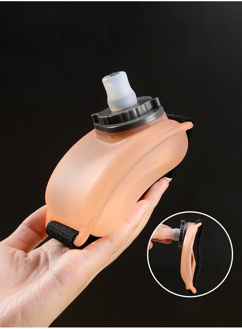 200ml Running Water Bottle – Wrist-Mounted Hydration for Gym, Cycling & Marathon