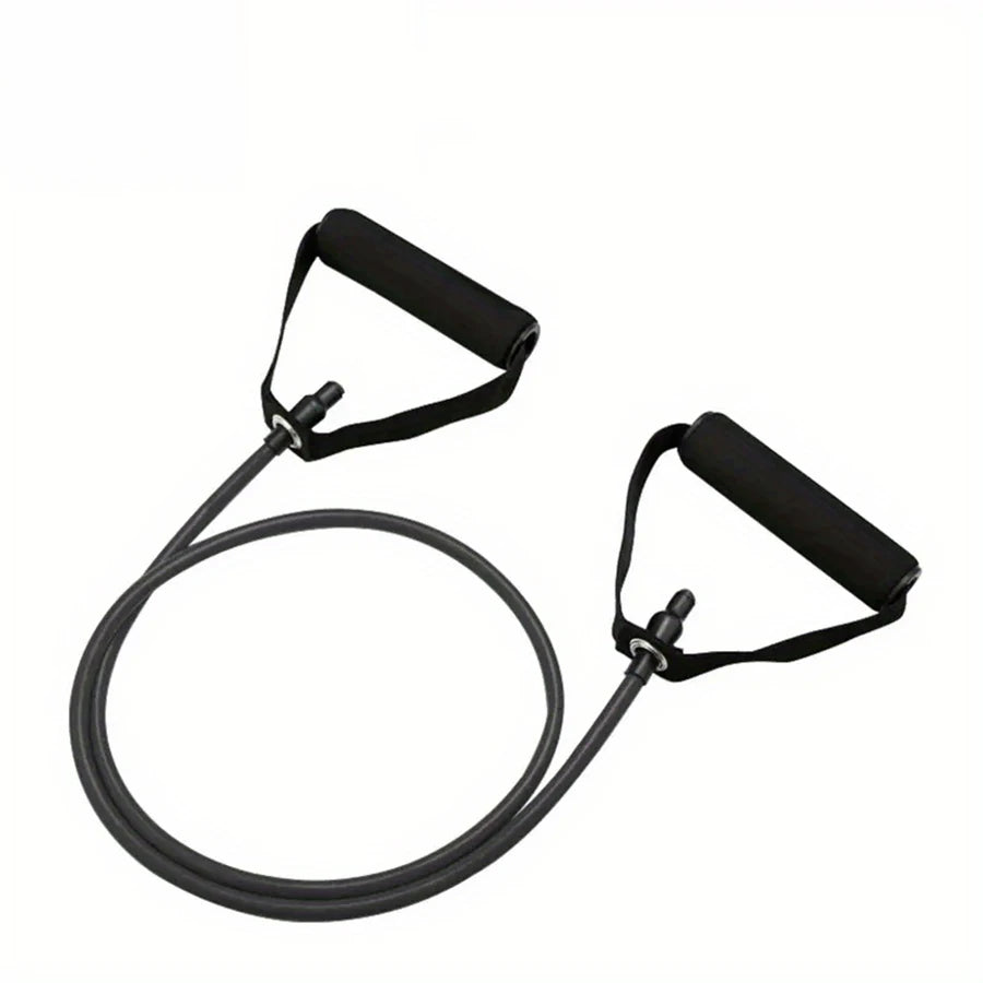 4-Level Resistance Band with Handles - Adjustable Strength Training Tube