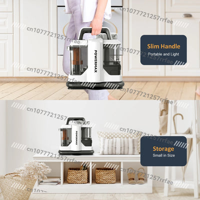 Portable Wet and Dry Vacuum Sofa Carpet Cleaner Household Fabric Washing Interior Overflow Point Cleaner