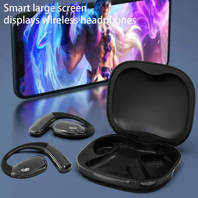 Ear hook Sports Headphones Bluetooth-Compatible 5.3 Noise Cancelling