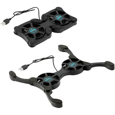 Cooler Stand Laptop Cooler Low Noise Cooling Portable Ultra Slim Gaming Laptop Cooling Pad Prevent Overheatin for 13inch Laptop