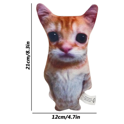 2025 Cute El Gato Cat Plush Toys Wowwow Cat Dolls Plushies Simulation Stuffed Animals Birthday Holiday Gift Kids Collectible Toy