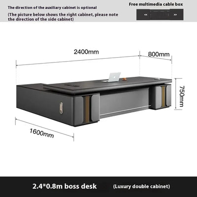 Bedroom Luxury Modern Boss Office Desk